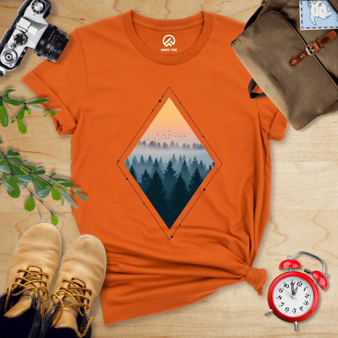 Hike Tee T-Shirt Autumn / S Nostalgic Forest Shirt