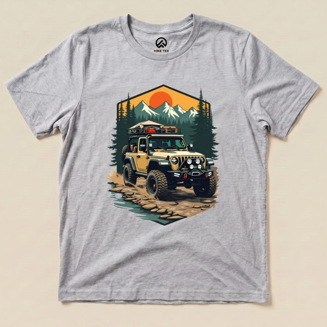 Off-Road Expedition Shirt Hike Tee T-Shirt Athletic Heather / S