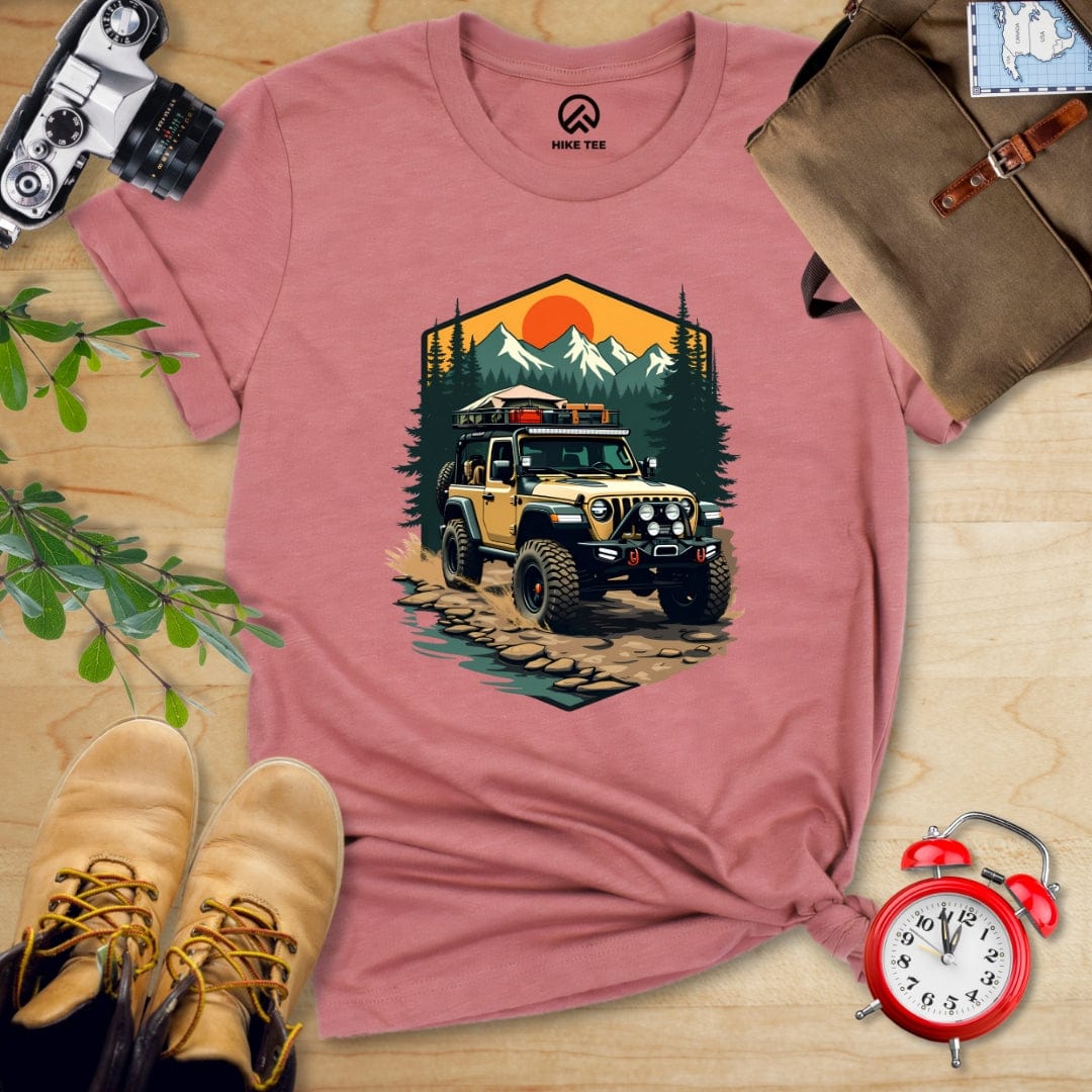 Hike Tee T-Shirt Heather Mauve / S Off-Road Expedition Shirt