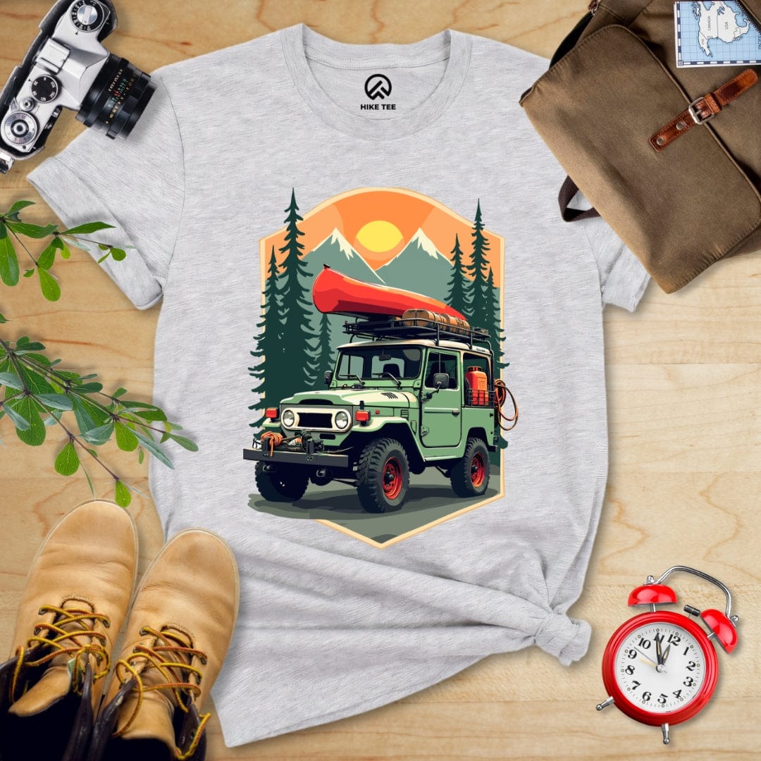 Hike Tee T-Shirt Athletic Heather / S Offroad Adventure Shirt