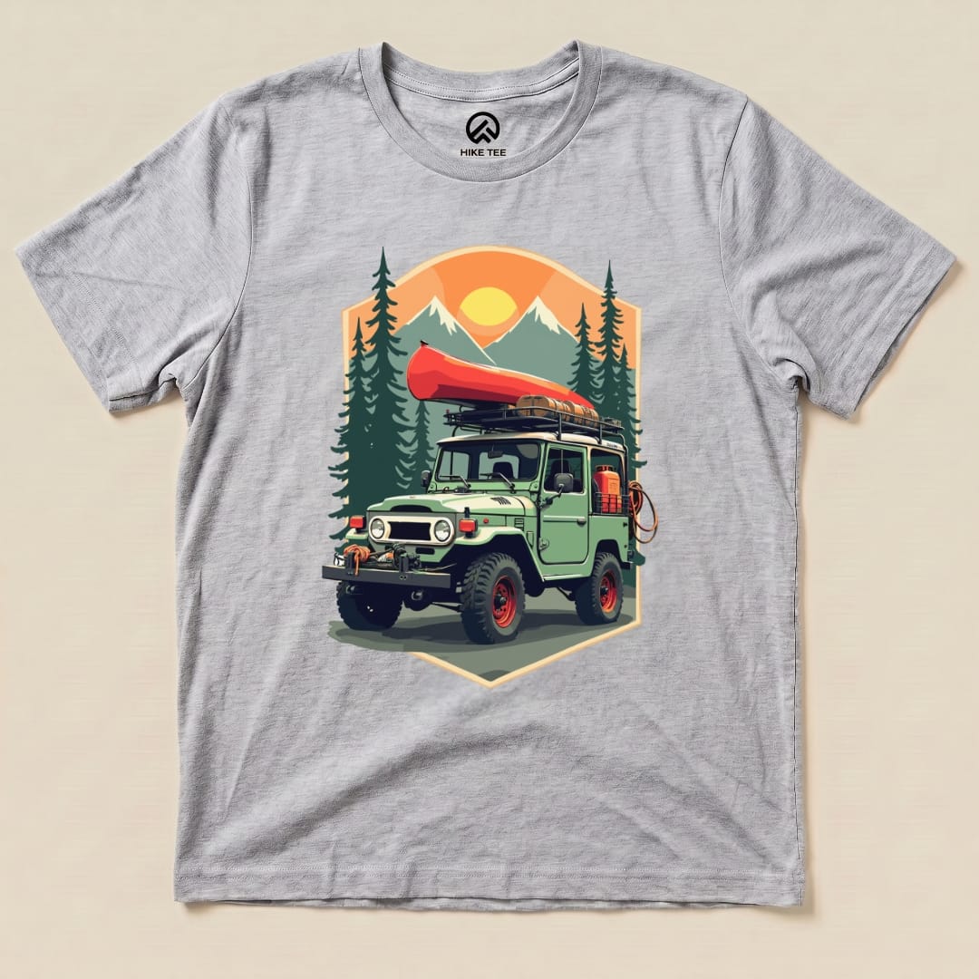 Offroad Adventure Shirt Hike Tee T-Shirt Athletic Heather / S
