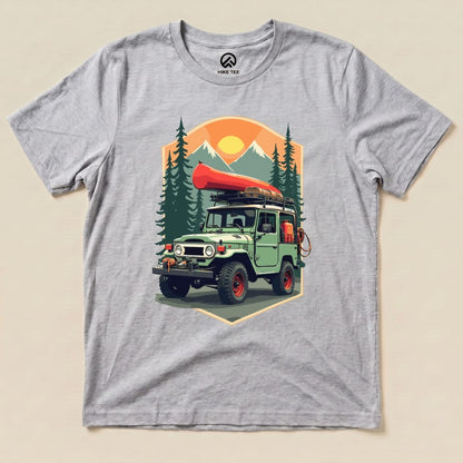 Offroad Adventure Shirt Hike Tee T-Shirt Athletic Heather / S