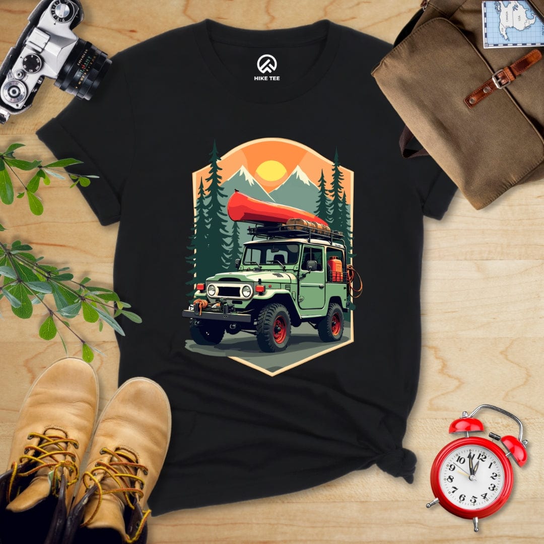 Hike Tee T-Shirt Black / S Offroad Adventure Shirt