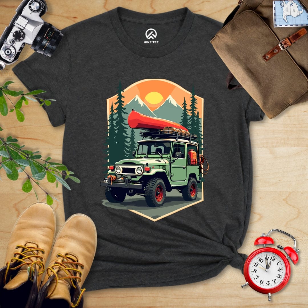 Hike Tee T-Shirt Dark Grey Heather / S Offroad Adventure Shirt