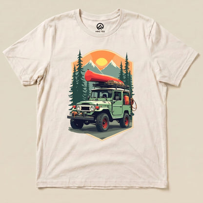 Offroad Adventure Shirt Hike Tee T-Shirt Natural / S