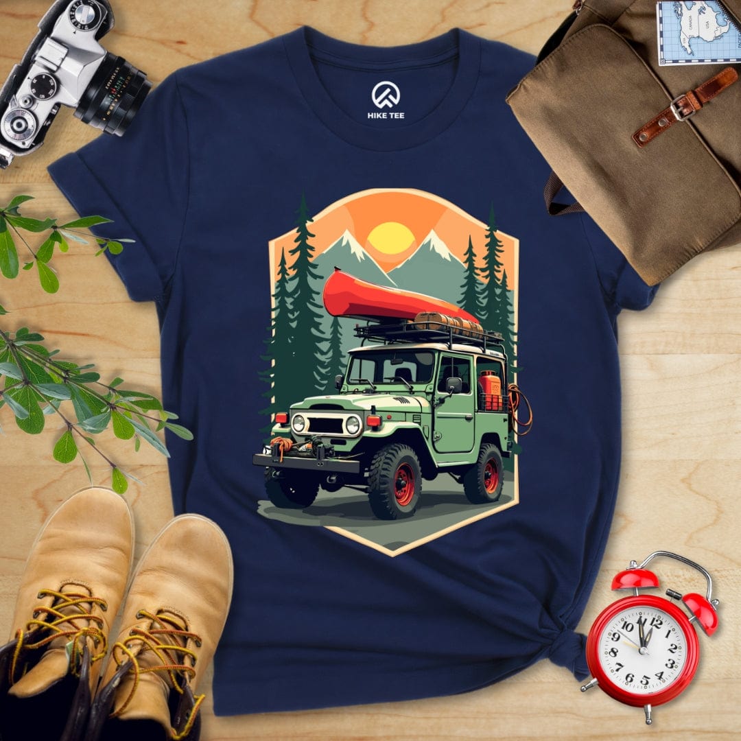 Hike Tee T-Shirt Navy / S Offroad Adventure Shirt