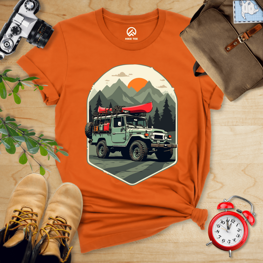 Hike Tee T-Shirt Autumn / S Offroad with Canoe Shirt