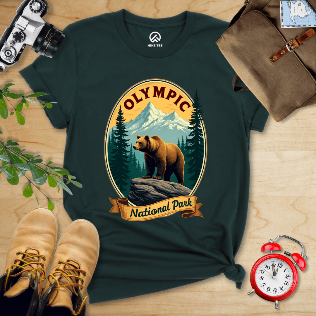 Hike Tee T-Shirt Forest / S Olympic Bear Shirt