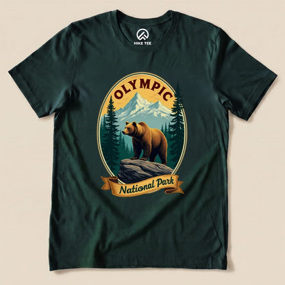 Hike Tee T-Shirt Forest / S Olympic Bear Shirt