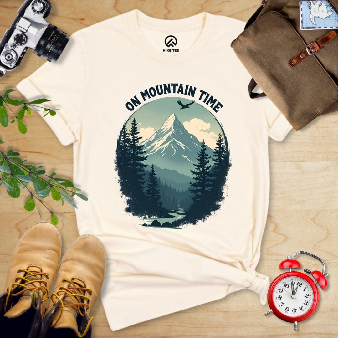Hike Tee T-Shirt Natural / S On Mountain Time Shirt