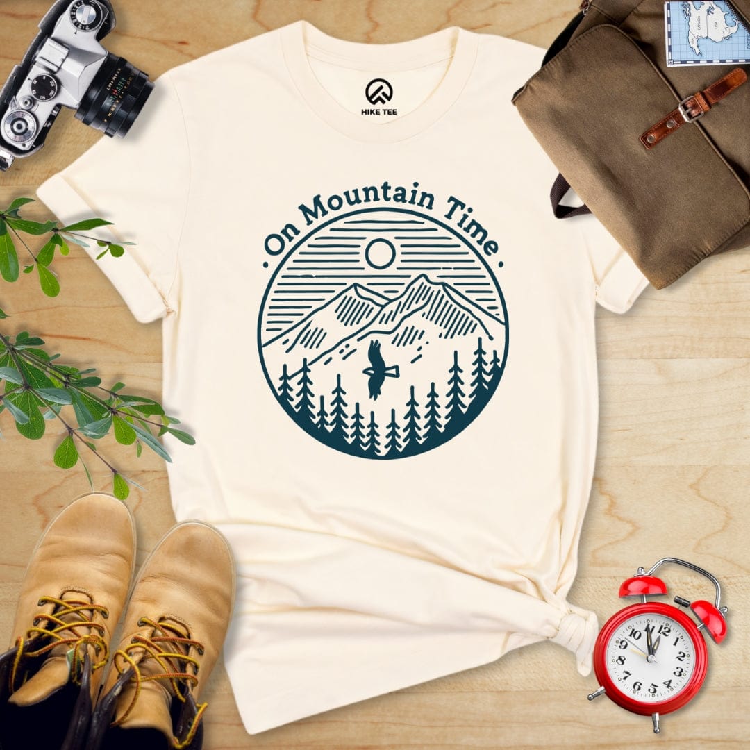 Hike Tee T-Shirt Natural / S On Mountain Time Shirt
