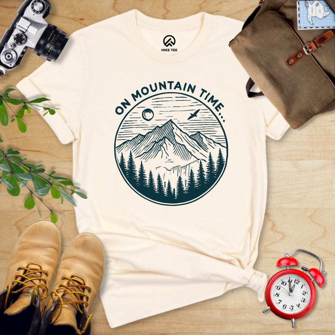 Hike Tee T-Shirt Natural / S On Mountain Time Shirt