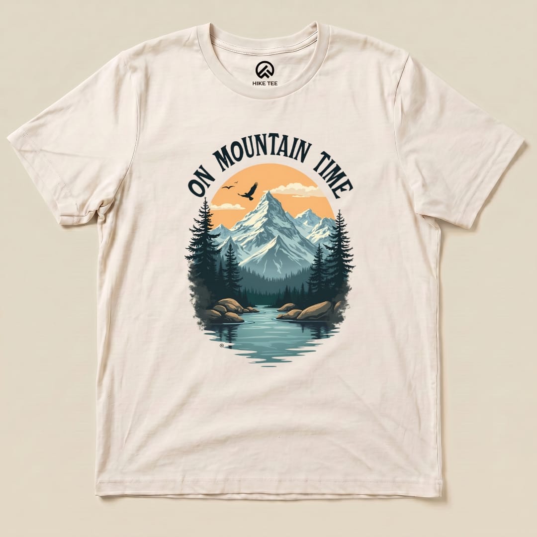 On Mountain Time Shirt Hike Tee T-Shirt Natural / S
