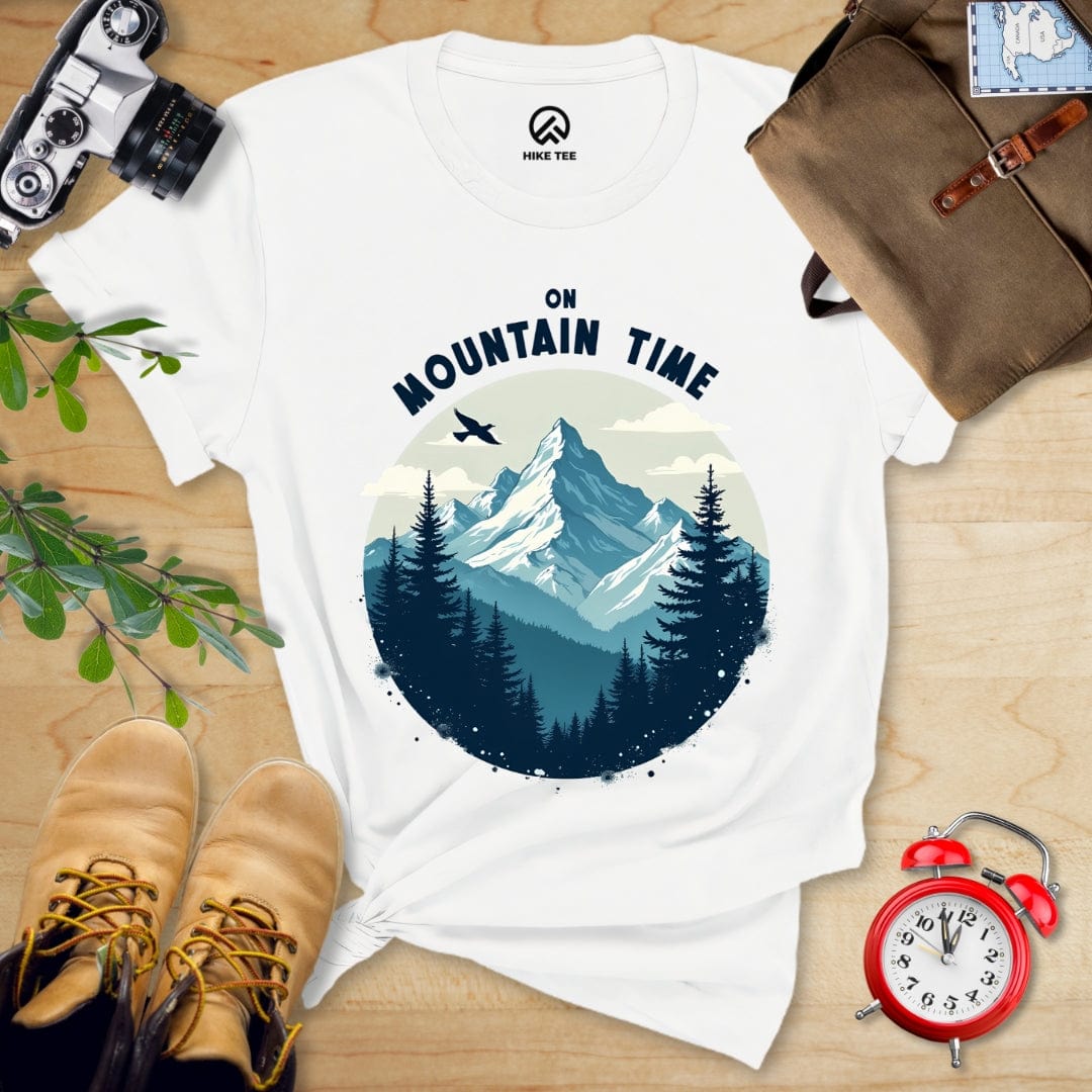 Hike Tee T-Shirt White / S On Mountain Time Shirt