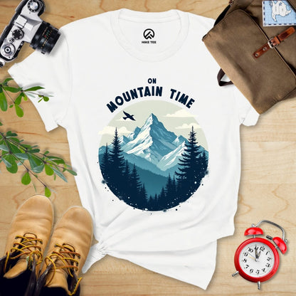 Hike Tee T-Shirt White / S On Mountain Time Shirt