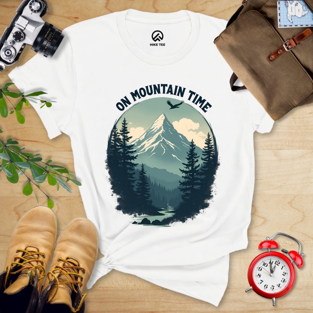 Hike Tee T-Shirt White / S On Mountain Time Shirt