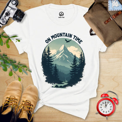 Hike Tee T-Shirt White / S On Mountain Time Shirt