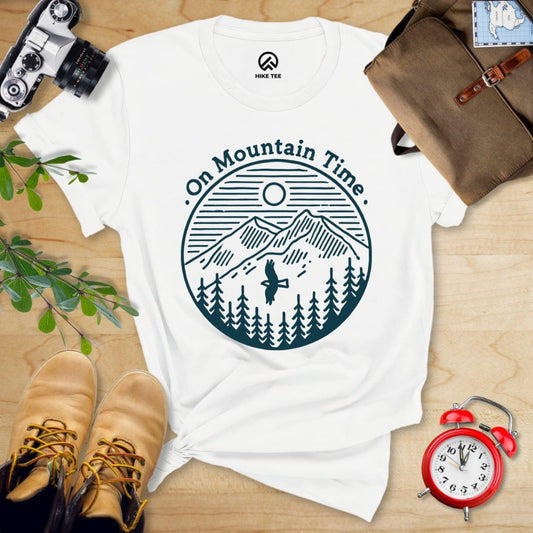 Hike Tee T-Shirt White / S On Mountain Time Shirt