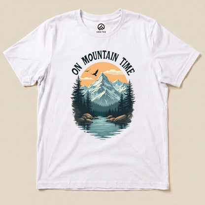 On Mountain Time Shirt Hike Tee T-Shirt White / S