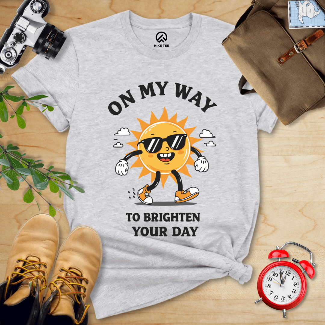 Hike Tee T-Shirt Athletic Heather / S On my Way Shirt