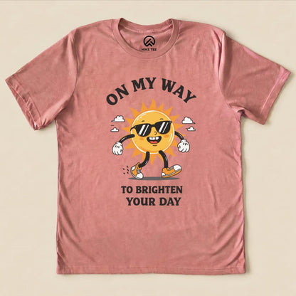 On my Way Shirt Hike Tee T-Shirt Heather Mauve / S