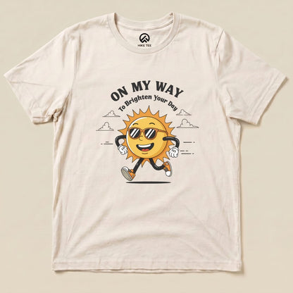 On My Way Shirt Hike Tee T-Shirt Natural / S