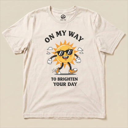 On my Way Shirt Hike Tee T-Shirt Natural / S