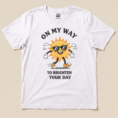 On my Way Shirt Hike Tee T-Shirt White / S