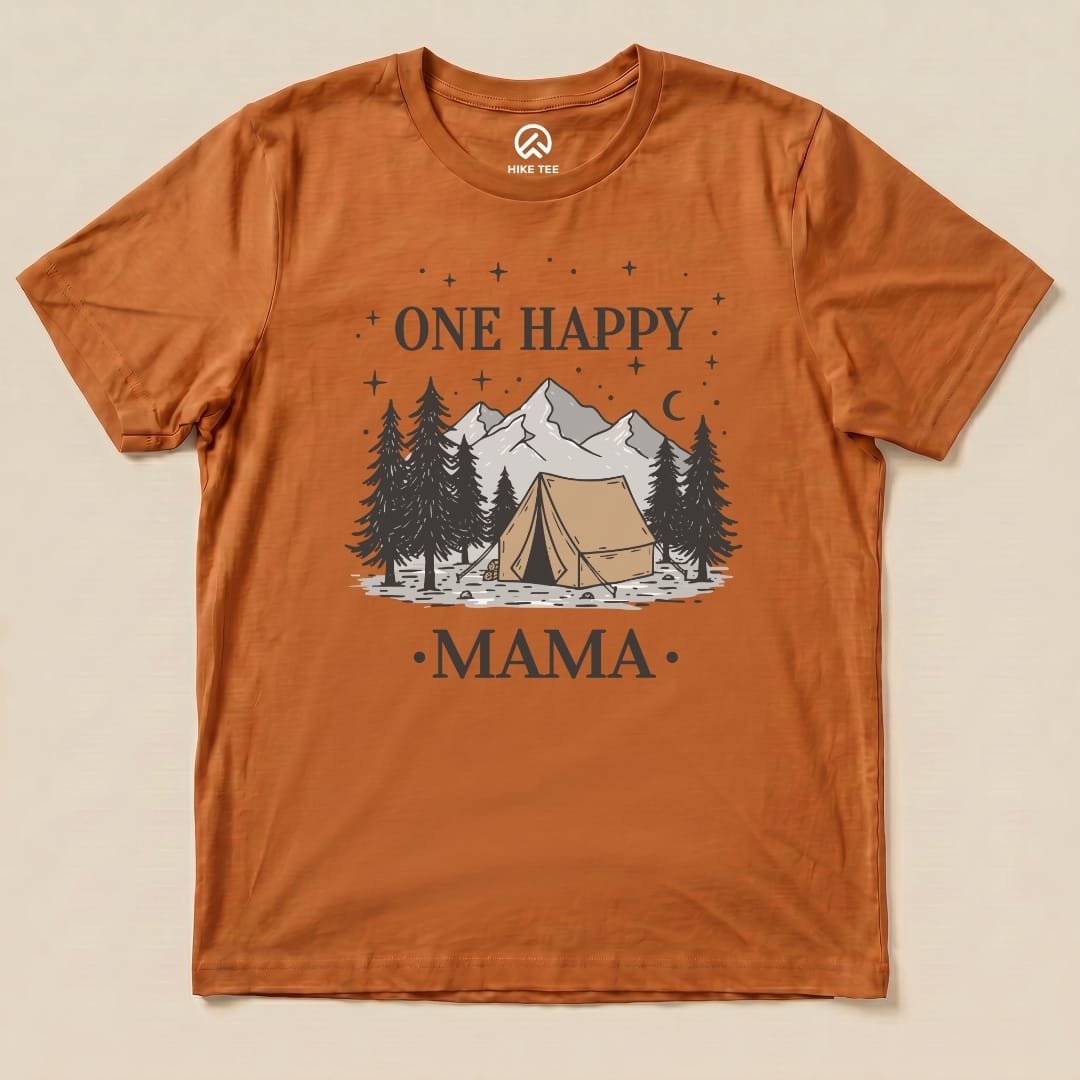 Hike Tee T-Shirt Autumn / S One Happy Mama Shirt