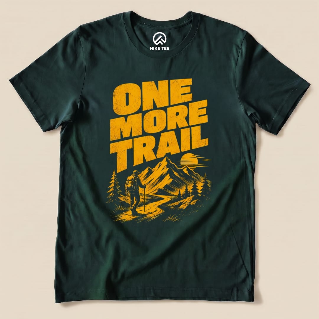 One more trail Shirt Hike Tee T-Shirt Forest / S
