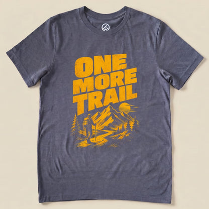 One more trail Shirt Hike Tee T-Shirt Heather Navy / S