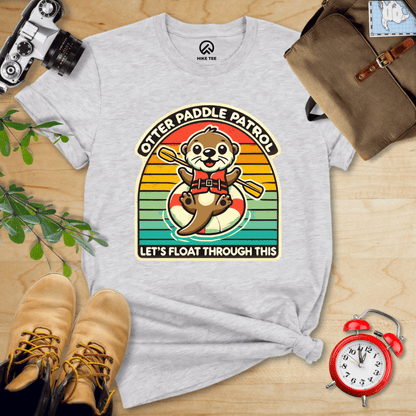 Hike Tee T-Shirt Athletic Heather / S Otter Paddle Patrol Shirt