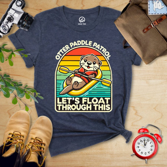 Hike Tee T-Shirt Heather Navy / S Otter Paddle Patrol Shirt