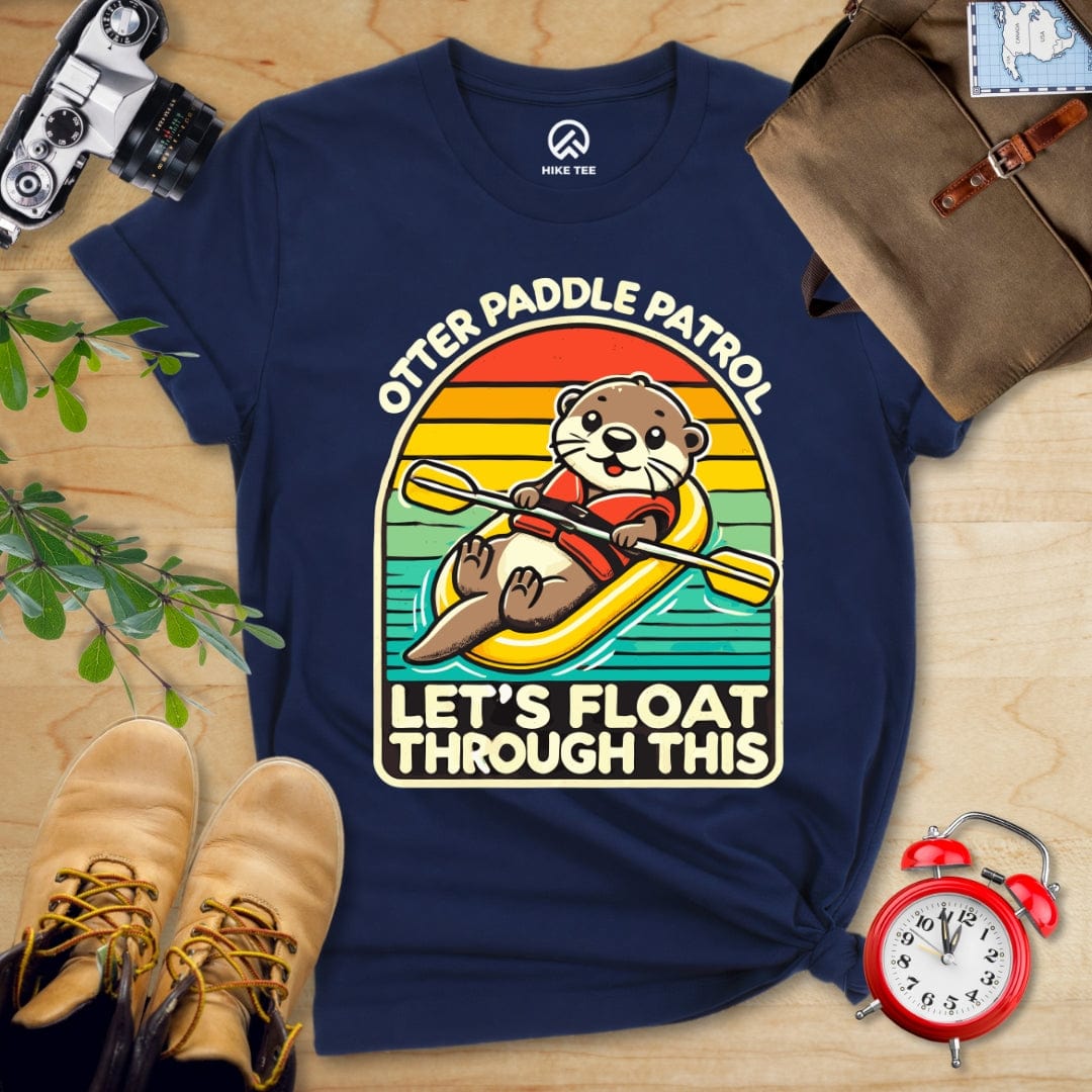 Hike Tee T-Shirt Navy / S Otter Paddle Patrol Shirt
