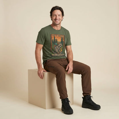 Out of Breath Funny  Raccoon Shirt Hike Tee T-Shirt