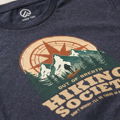 Hike Tee T-Shirt Out of Breath Hiking Society Shirt