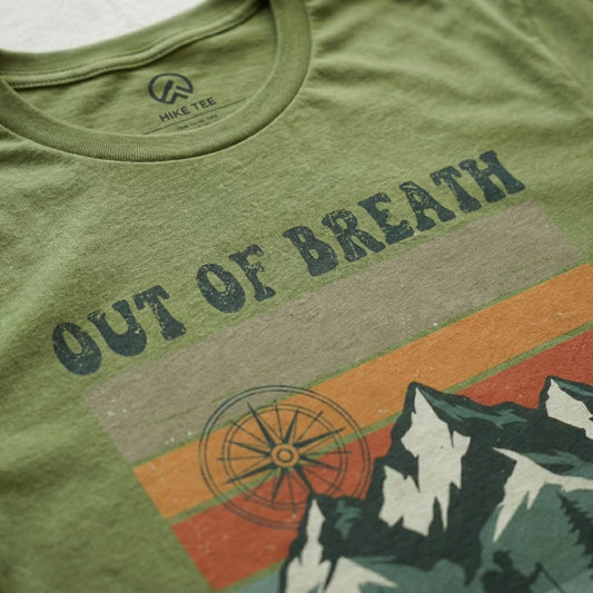 Hike Tee T-Shirt Out of Breath Hiking Society Shirt