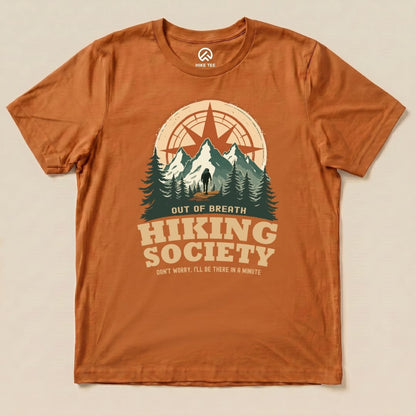 Hike Tee T-Shirt Autumn / S Out of Breath Hiking Society Shirt