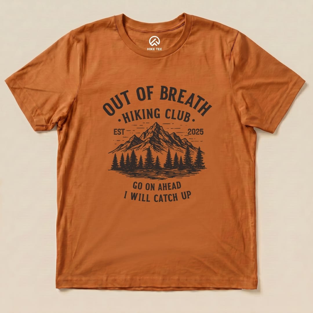 Hike Tee T-Shirt Autumn / S Out of Breath Mountains Shirt