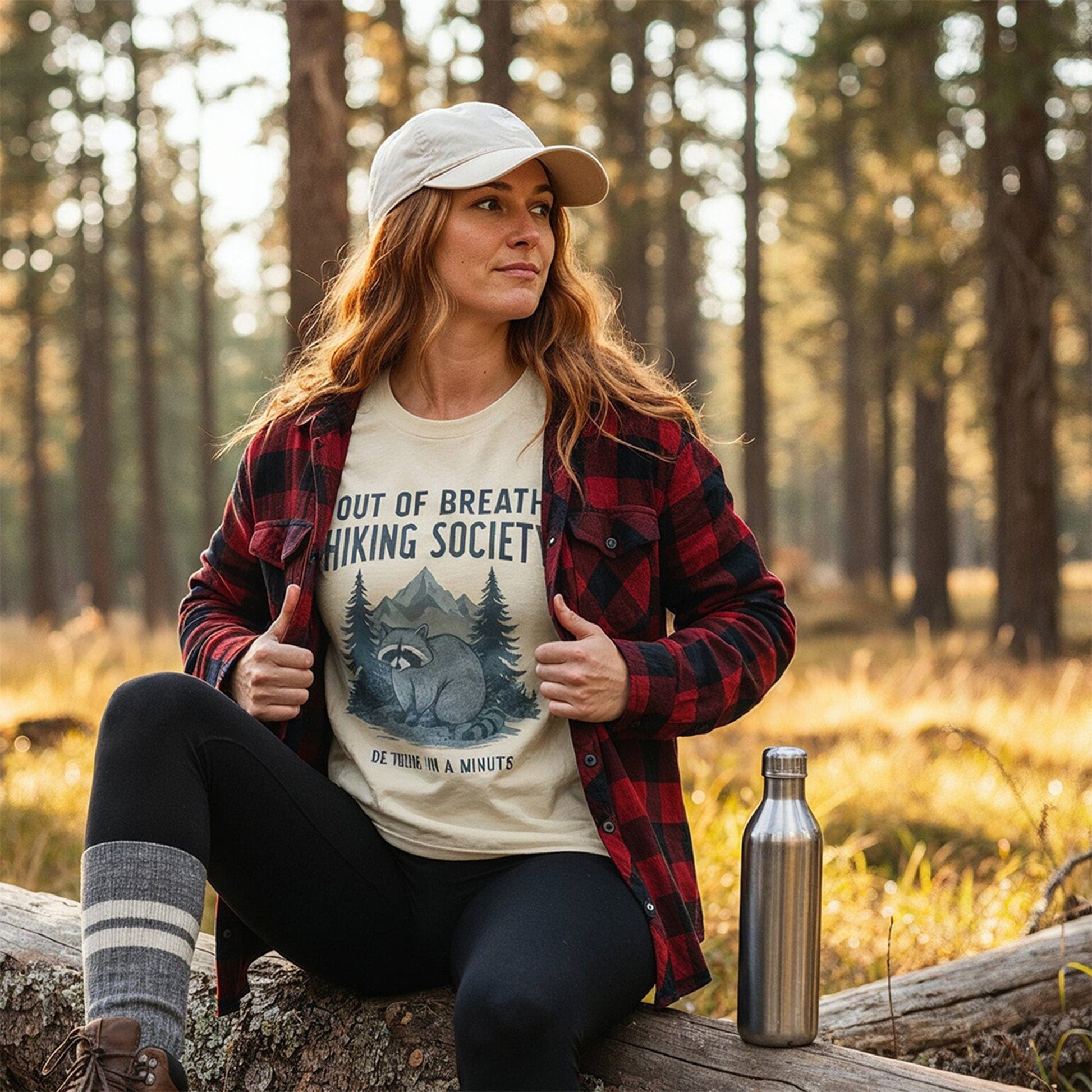 Hike Tee T-Shirt Out Of Breath Shirt