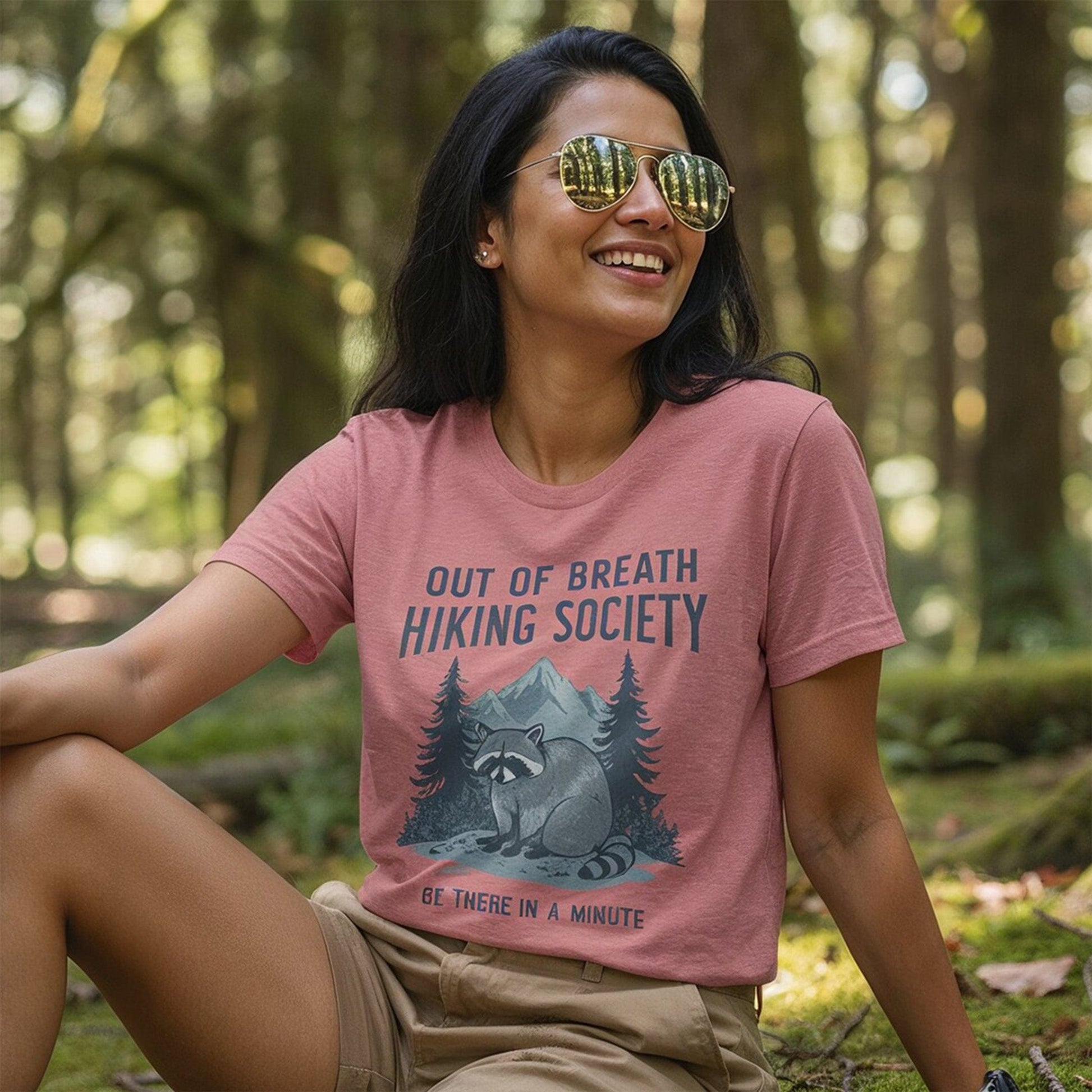 Hike Tee T-Shirt Out Of Breath Shirt