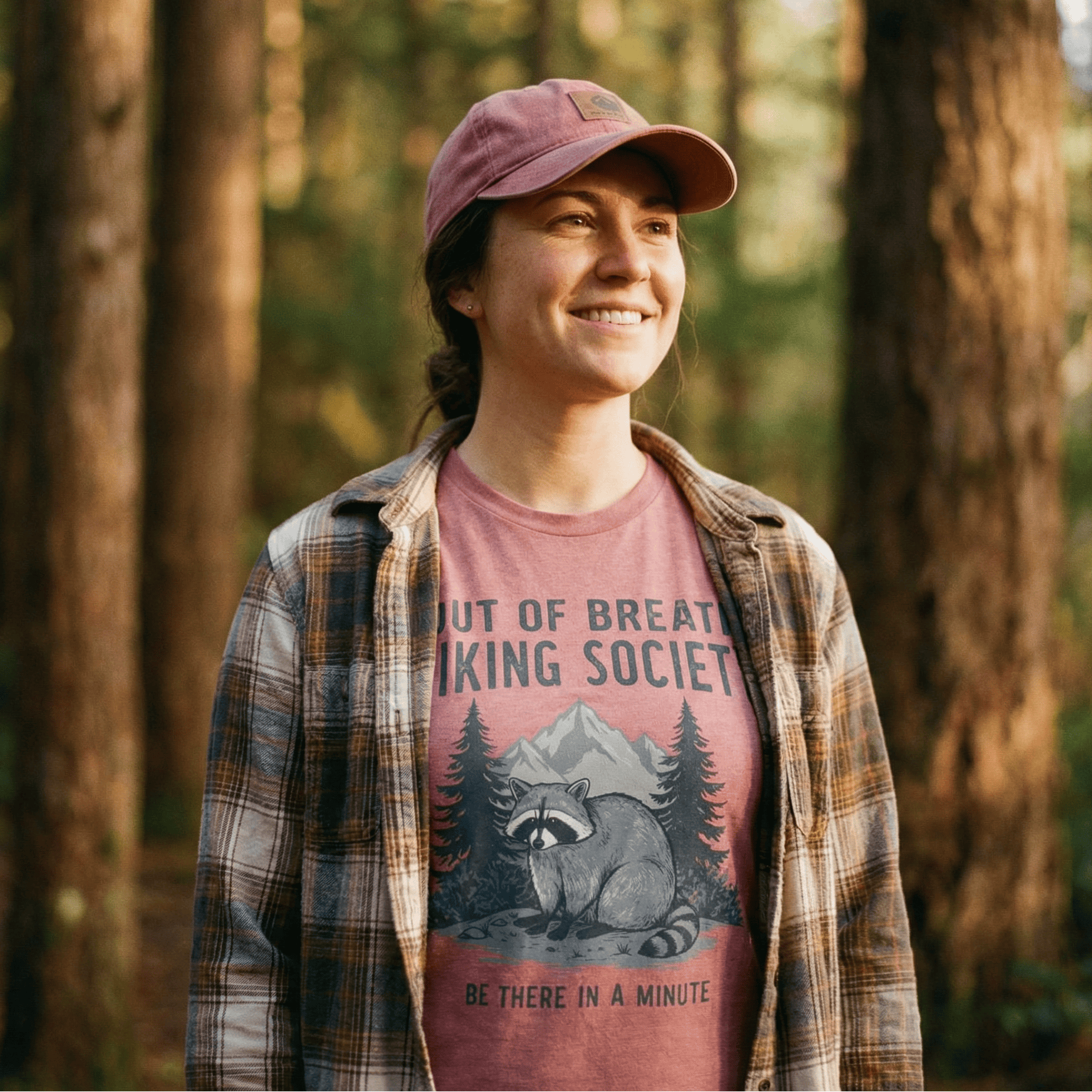 Hike Tee T-Shirt Out Of Breath Shirt