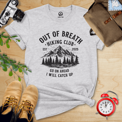 Hike Tee T-Shirt Athletic Heather / S Out of Breath Shirt