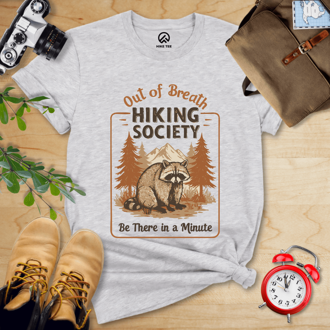 Hike Tee T-Shirt Athletic Heather / S Out of Breath Shirt
