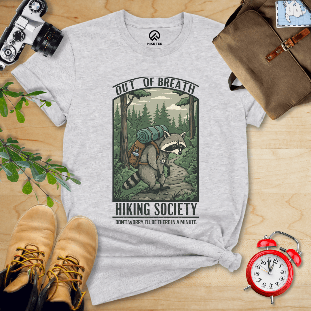 Hike Tee T-Shirt Athletic Heather / S Out of Breath Shirt