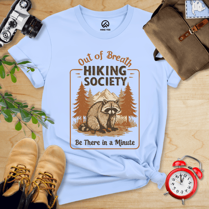 Hike Tee T-Shirt Baby Blue / S Out of Breath Shirt