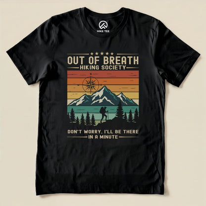 Hike Tee T-Shirt Black / S Out of Breath Shirt