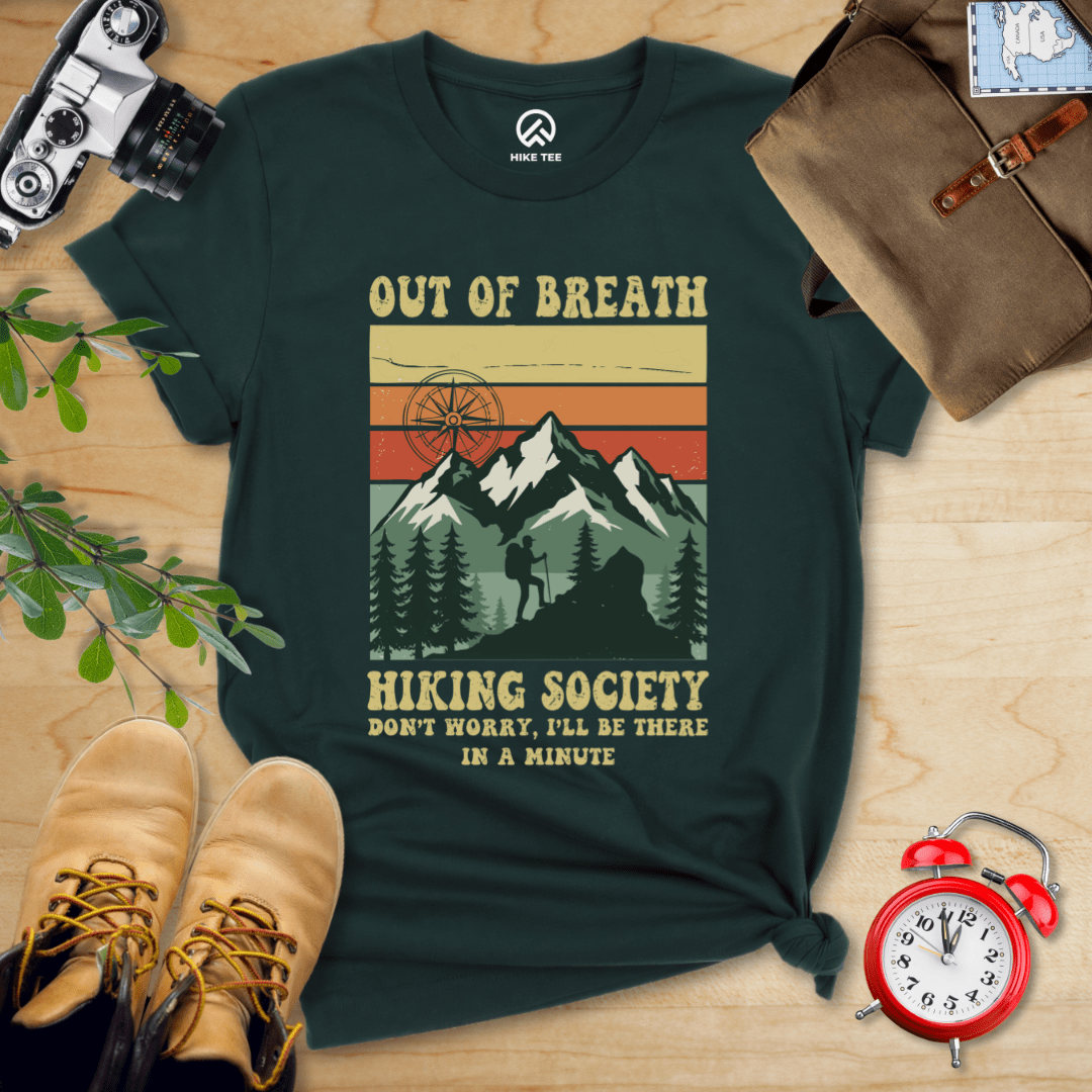 Hike Tee T-Shirt Forest / S Out Of Breath Shirt