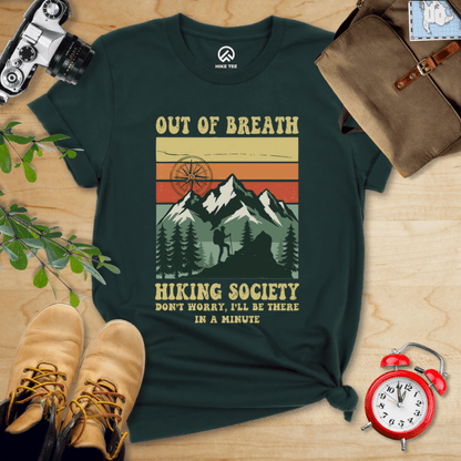 Hike Tee T-Shirt Forest / S Out Of Breath Shirt