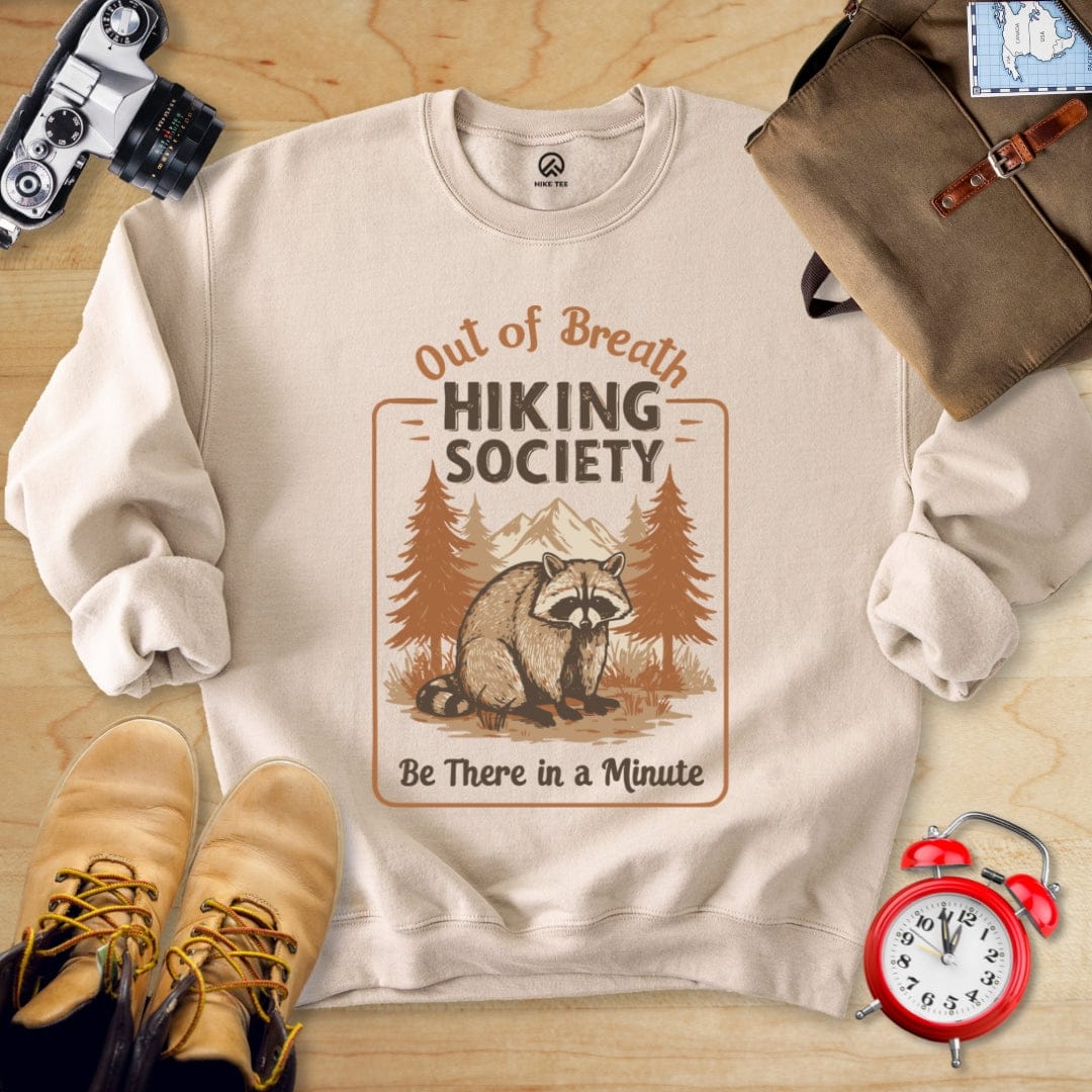 Hike Tee Sweatshirt Sand / S Out of Breath Sweatshirt